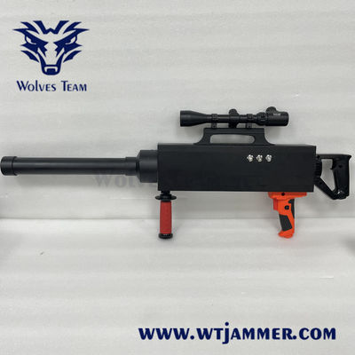 購入 反UAVの無人機の妨害機銃の形Gps Wifi2.4g 5.8g信号のブロッカー範囲3000メートルの online manufacture