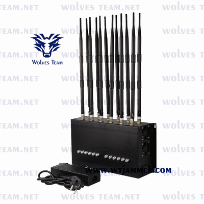 調節可能なCelluar信号の妨害機GSM CDMA 3G 4G 5G WIFI GPS Lojackの携帯電話の妨害機24/7の絶えず働く目的