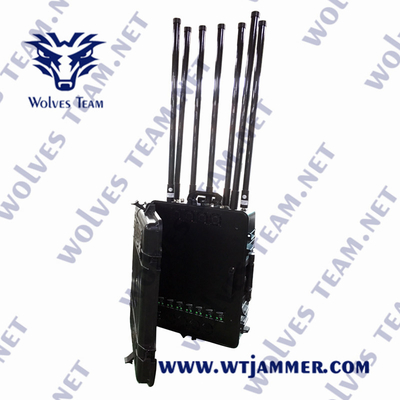 強力な携帯電話信号の妨害機GPSL1-L5 GSM WiFi UHF VHFのブロッカー ハイテクなゴム製 アンテナ