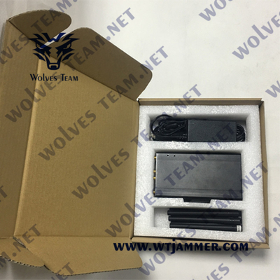 3G 4G LTE 4G WIMAX 5Gの携帯電話信号の妨害機のポータブル8のアンテナ手持ち型のタイプ