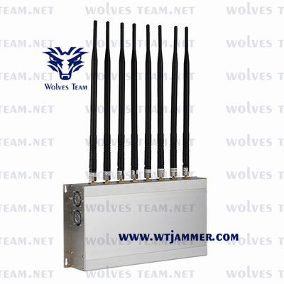 購入 時間連続的な調節可能な携帯電話信号のブロッカーは24操作時間3G 4GLTE 4GWimax 5Gの妨害機を online manufacture