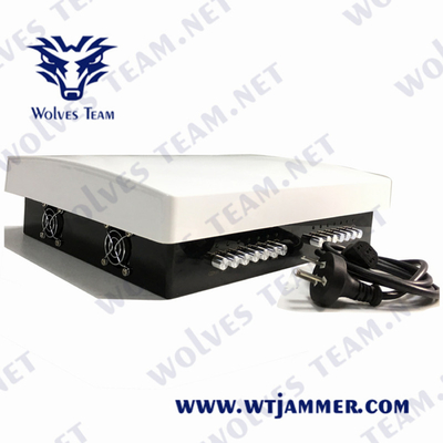 16バンド調節可能な5G信号の妨害機GSM CDMA 3G 4G WIFI GPS VHF UHF