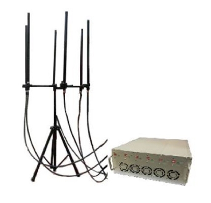 240W 8は屋内2G 3G 4G 5G WIFI信号の妨害機の余分リチウム ポリマー電池にバンドを付ける