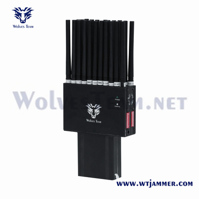 22W携帯用WiFi GPSの妨害機L1 L2 L5 Lojack 22は2G 3G 4G 5Gにバンドを付ける