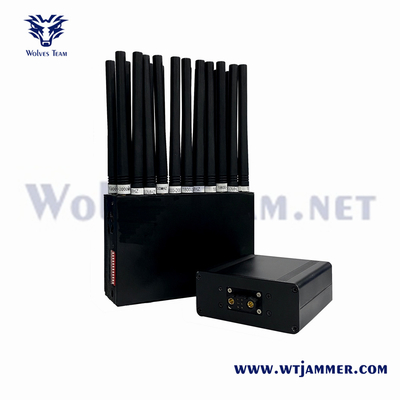 22W携帯用WiFi GPSの妨害機L1 L2 L5 Lojack 22は2G 3G 4G 5Gにバンドを付ける