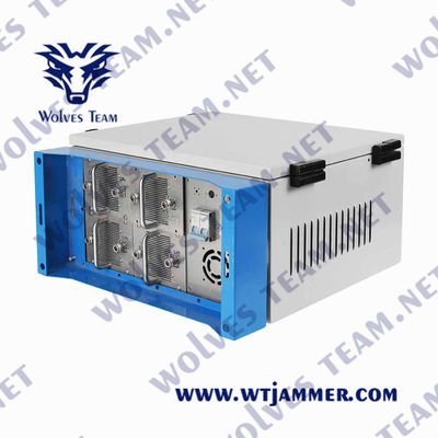 購入 高い発電GSM 3G 4G 5G WiFi CDMAの細胞携帯電話信号の妨害機の刑務所の妨害機は屋外の金属ハウジングを防水する online manufacture