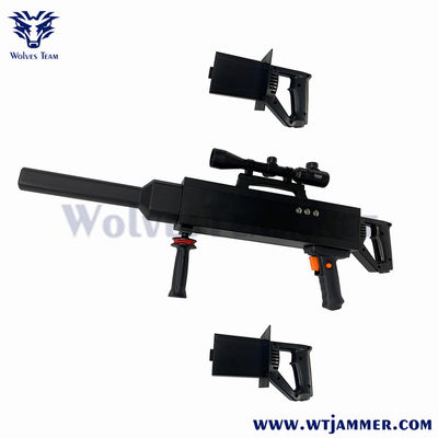 購入 5つのバンド手持ち型の無人機の妨害機GSM900Mhz GPSL1 WIFI2.4G WIFI5.8G online manufacture