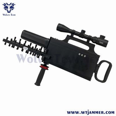 購入 手持ち型の4バンドGPS WiFi5.8g無人機信号の妨害機1200メートルの online manufacture