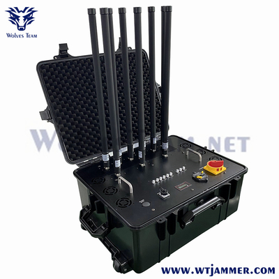 携帯型8バンド GPS WiFi GSM 3G 4G 5G 携帯電話信号妨害器 工場価格