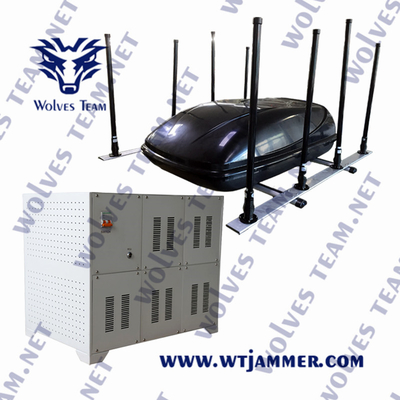 6バンド 高電力 WiFi1.2g WiFi2.4G WiFi5.8 GSM900 車両用ドローンジャマー