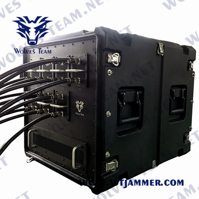 IED 爆弾22帯 高性能 GSM 5G UHF VHF RF 信号妨害器 車に搭載