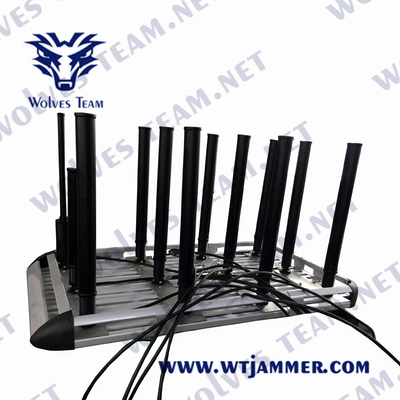IED 爆弾22帯 高性能 GSM 5G UHF VHF RF 信号妨害器 車に搭載