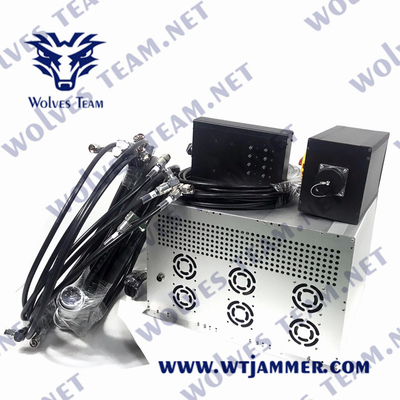 1400W 14バンド DDS マルチバンドカバー 20-6000Mhz 車両IED爆弾ジャマー-WT802814DM