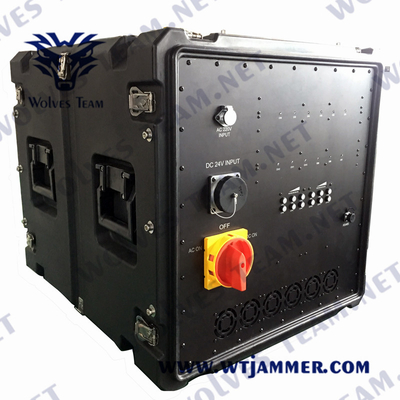 1400W 14バンド DDS マルチバンドカバー 20-6000Mhz 車両IED爆弾ジャマー-WT802814DM