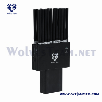 卸売 22バンド 2G 3G 4G 5G ジャマー ハンドヘルド GPS ロジャック WiFi GPS RF 315/433/868MHz ジャマー