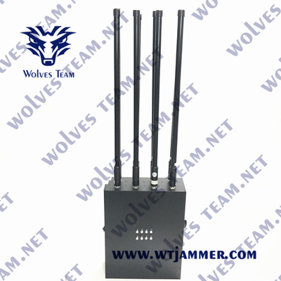200W 10帯 バックパック 2G 3G 4G 5G 携帯電話信号爆弾ジャマー WT601510
