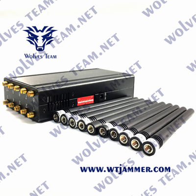 購入 ポータブル16アンテナRF信号ジャマー携帯電話セルラー2G 3G 4G 5G WIFI GPSブロッカー20メートル online manufacture