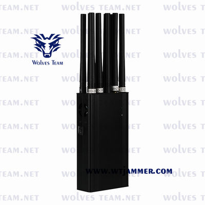 購入 ハンドヘルドポータブル信号ジャマー携帯電話GSM CDMA 3G 4G 5G WIFI GPS RFブロッカー online manufacture