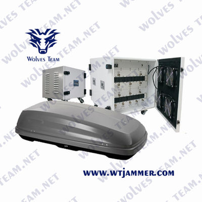 Up To 300 Meters Jamming Range Cell Phone GPS Jammer for Jamming 2G 3G 4G 5G WIFI VHF UHF Signals Blocker