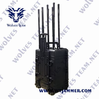 購入 Lightweight Portable Signal Jammer with AC Adapter AC 230V Each Frequency Controlled by Independent RF On/off Switches online manufacture