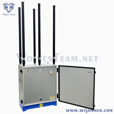 購入 検出 1.5GHz 2.4GHz 5.8GHz 400MHz 900MHz 1.2GHz ドローンジャマー オンライン製造