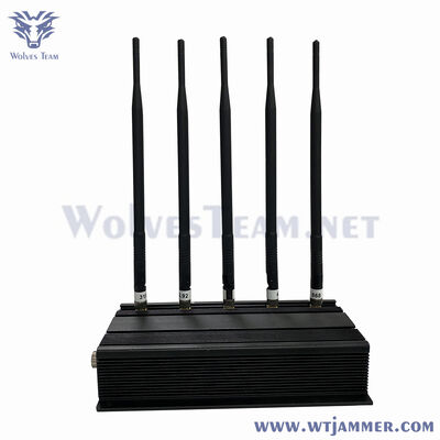 購入 シルバースタイル 5 アンテナ フルバンド信号妨害器 高性能 2G 3G 4G 5G WiFi ブロック オンライン製造