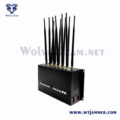 購入 12 アンテナ 調整可能なWiFiジャマーブロック 2.4G 5.8G WiFi 2G 3G 4G GPS&RF信号 オンライン製造