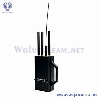 購入 ポータブルクワッドバンドカーリモートコントロールジャマー 315MHZ/330MHz/390MHZ/433MHz 信号ジャマー オンライン製造