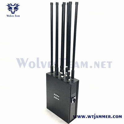 購入 GPS & WIFI & ドローン防止 & IED 防止シールド用 8 チャンネル ハイパワー RF バックパック信号ジャマー オンライン製造