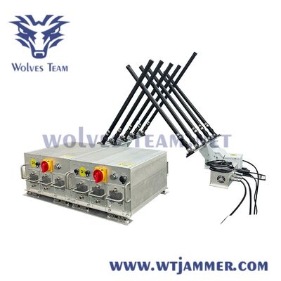 購入 800W 8バンド固定設置信号ジャマー、カスタマイズ可能な周波数帯域 オンライン製造