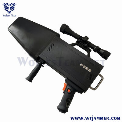 購入 8バンド 40WハンドヘルドアンチUAVジャマー,カバー 900m (ポータブル方向型) オンライン製造