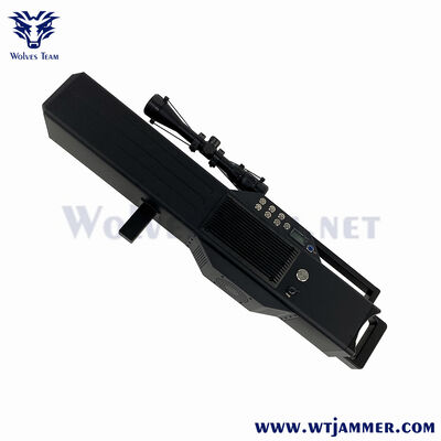 購入 携帯6チャネル銃型 ジャミング戦術ジャマー ドローン装置 オンライン製造