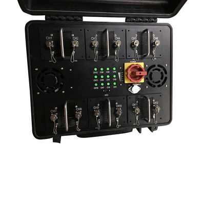 購入 1000W AC110-240V 12 Bands Vehicle Jammer With Removable module オンライン製造