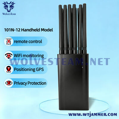購入 12 の独立したバンド合計 12W RF プライバシー保護装置サポート 3G 4G 5G CDMA GPS WiFi ワイヤレス信号管理デバイス オンライン製造