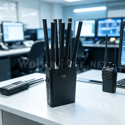 買う 工場直送ポータブルハンディトランシーバー＆ツーウェイ無線機信号ジャマー マルチアンテナ無線干渉装置 オンライン製造