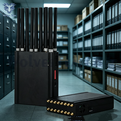 買う ハンディ型信号妨害装置 ポータブルワイヤレス信号ブロッカー 3G 4G 5G WiFi Bluetooth および携帯電話信号干渉対応 オンライン製造