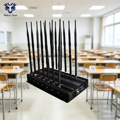 買う 80W 50メートル シグナルジャマー 学校教室または試験室 オンライン製造