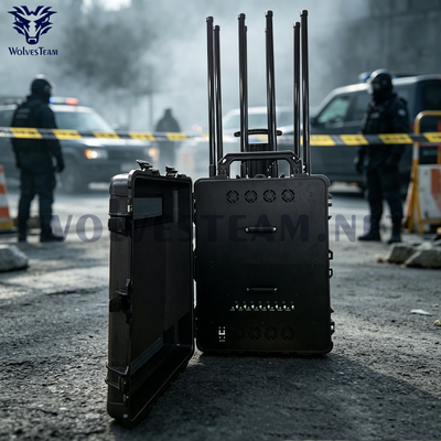買う 一時的な EOD 爆弾廃棄場用の 500M 遠隔制御高出力戦術信号ジャマー オンライン製造