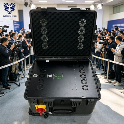 買う カスタマイズ可能な高出力ポータブル信号ジャマー（充電式バッテリー＆アンテナ内蔵、混雑した公共会場向け） オンライン製造