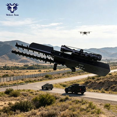 買う UAV 対策銃 30W 100‐240VAC ドローン対策と機密情報の保護のための携帯型RF抑制装置 オンライン製造