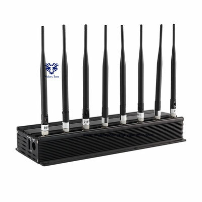 /Exam部屋に会う複数のバンド全方向性アンテナのリモート・コントロールWiFi 3G 4G 5g GSMの携帯電話信号の妨害機