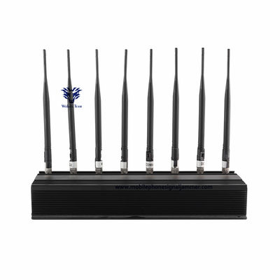 /Exam部屋に会う複数のバンド全方向性アンテナのリモート・コントロールWiFi 3G 4G 5g GSMの携帯電話信号の妨害機