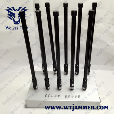 VHF UHF GSM 3G 4G 5Gの携帯電話信号の妨害機GPS WiFi/Bluetooth Lojackの妨害機の会議室の使用