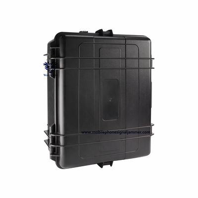 購入 IEDの携帯電話GPS RFの制御信号の妨害機を包装する大きい強力な爆弾信号の妨害機のアルミ合金 online manufacture