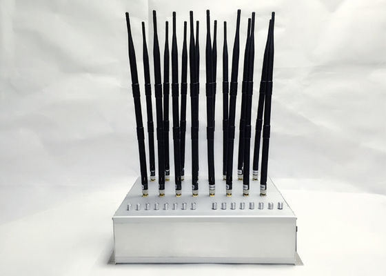 調節可能なWIFI Gps信号のブロッカー22アンテナ携帯電話信号の妨害機GSM 4G 5G 315/433MHzの妨害機