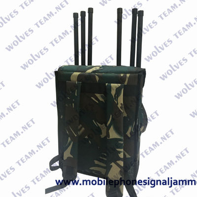 GSM CDMA 3G 4G 5G WiFi 2.4Gの携帯電話の妨害機を妨げる850MHz 2100MHz 2400MHz信号の妨害機をカスタマイズしなさい