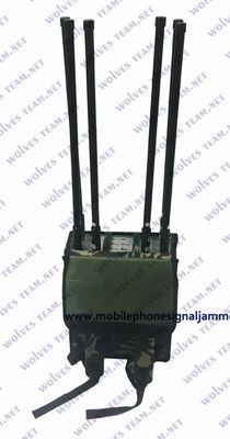 GSM CDMA 3G 4G 5G WiFi 2.4Gの携帯電話の妨害機を妨げる850MHz 2100MHz 2400MHz信号の妨害機をカスタマイズしなさい