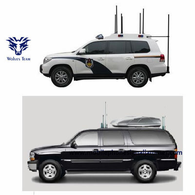 GSM CDMA 3G 4G WIFI VHF UHF 800w車信号の妨害機