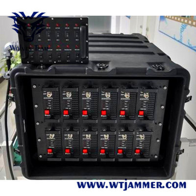 20MHz-11GHzは1000m 1500W Wifiの妨害機を防水します