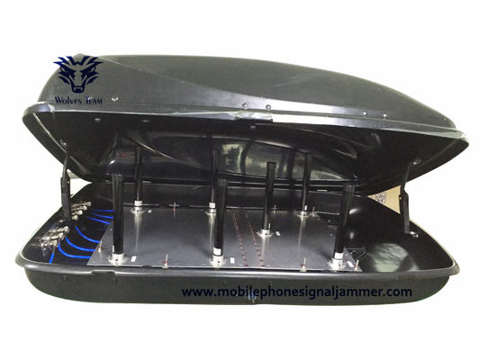 ポータブル600のワットUHF300MHz VHF軍信号の妨害機